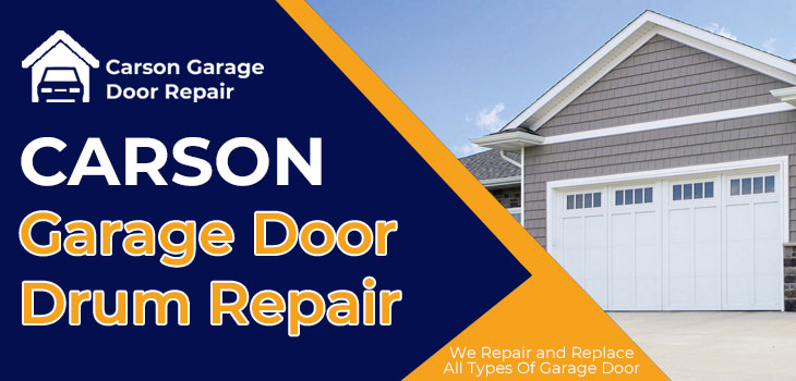 garage door drum repair in Carson